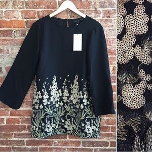 NWT Zara black sequin dress (M)